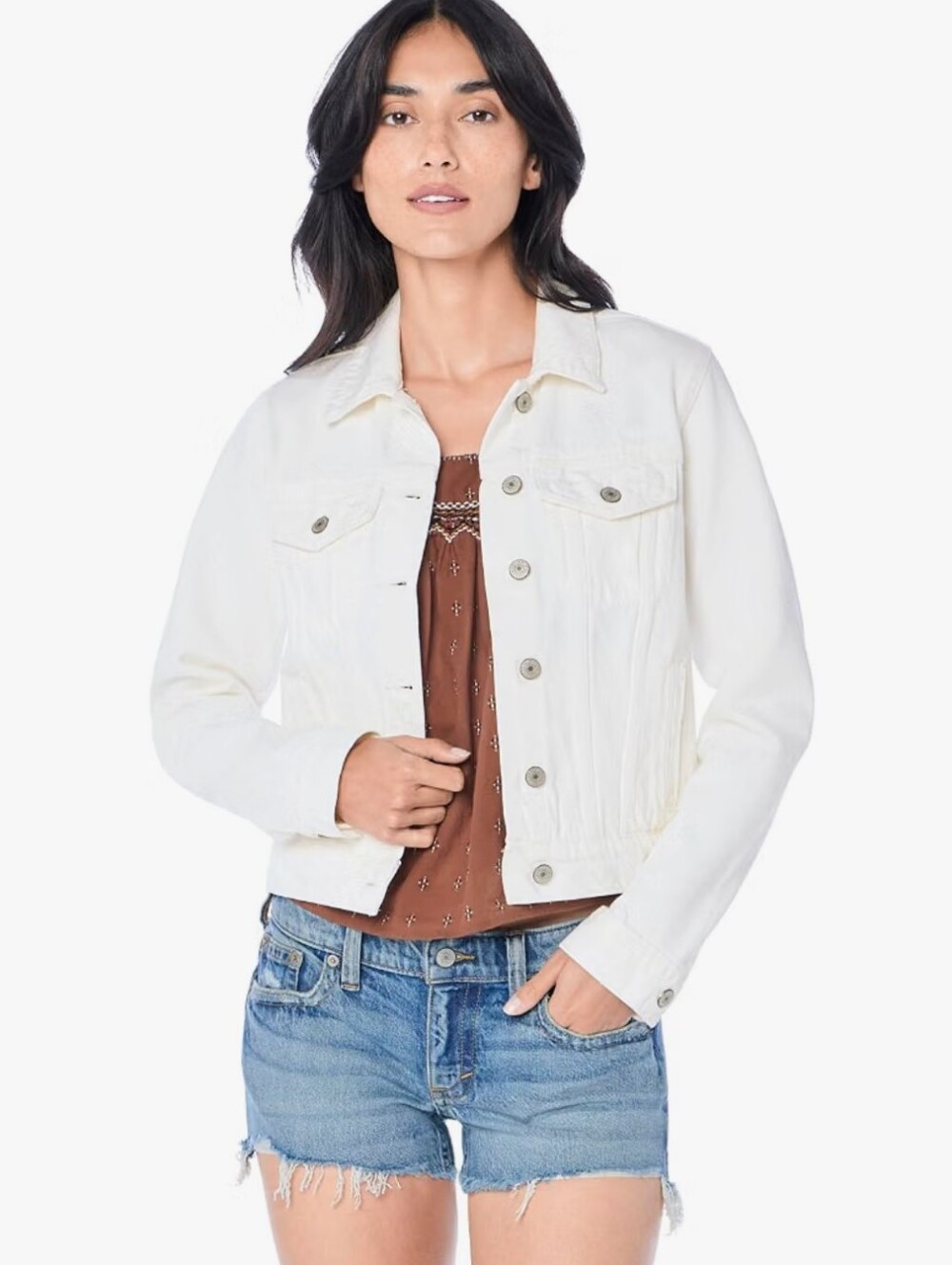 Lucky Brand womens Tomboy Trucker Jacket